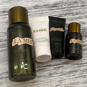 La Mer Bundle Treatment Lotion Revitalizing Mask Lifting Eye Serum Travel Lot